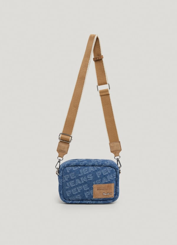 Pepe Jeans bandolera denim con logo Oferta especial de fábrica