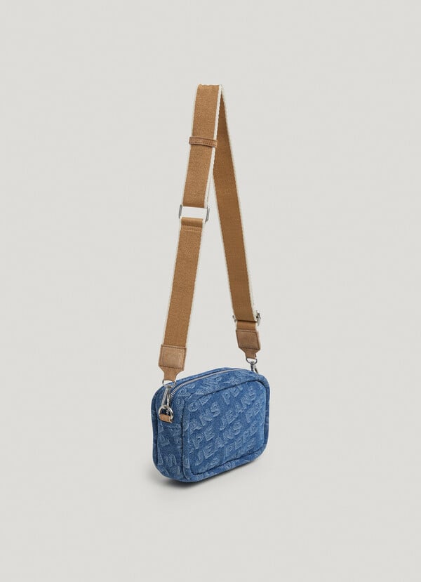 Pepe Jeans bandolera denim con logo Oferta especial de fábrica