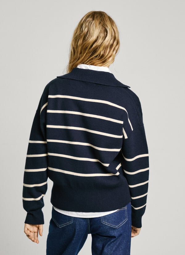 Pepe Jeans jersey de punto cuello polo Solo queda un día