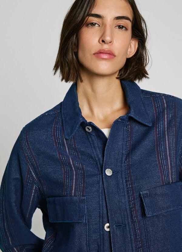 Pepe Jeans cazadora denim fit regular Grandes descuentos