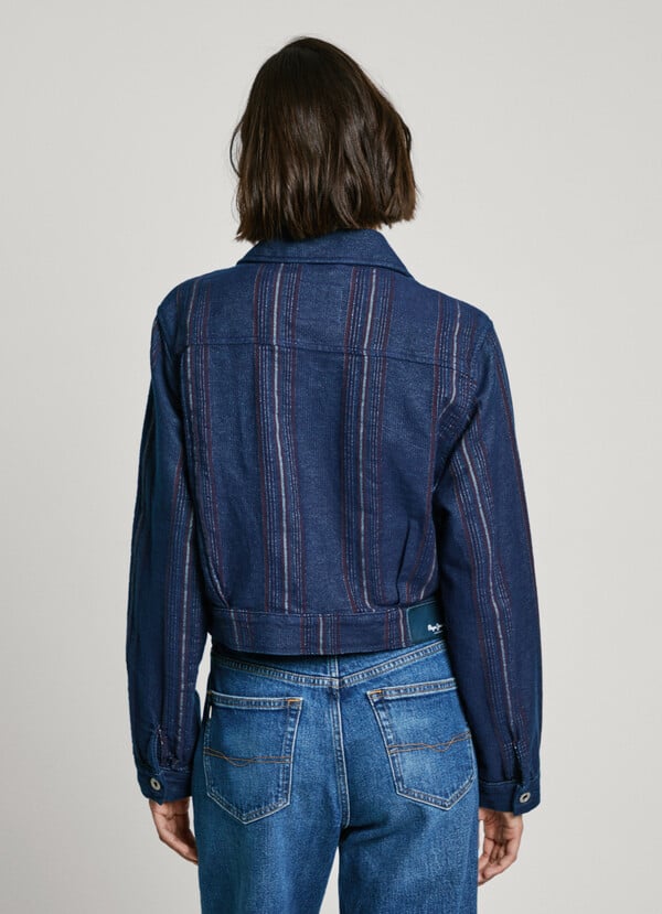Pepe Jeans cazadora denim fit regular Grandes descuentos