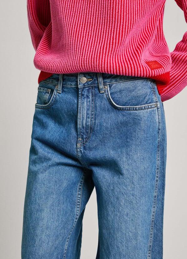 Pepe Jeans jeans fit wide y tiro medio Tienda de fábrica