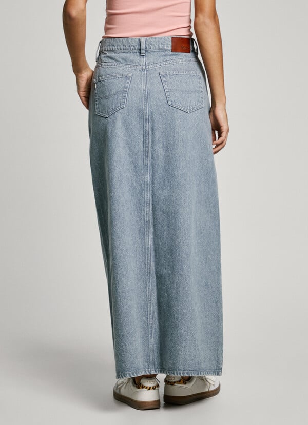 Pepe Jeans falda larga denim fit regular Grandes ahorros