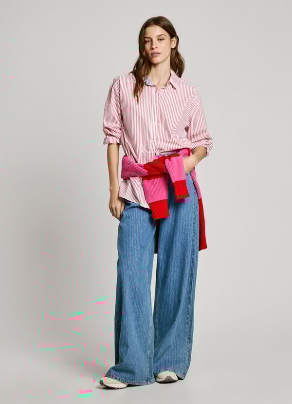 Pepe Jeans jeans fit wide y tiro alto - jaimy Rebajas de fin de temporada