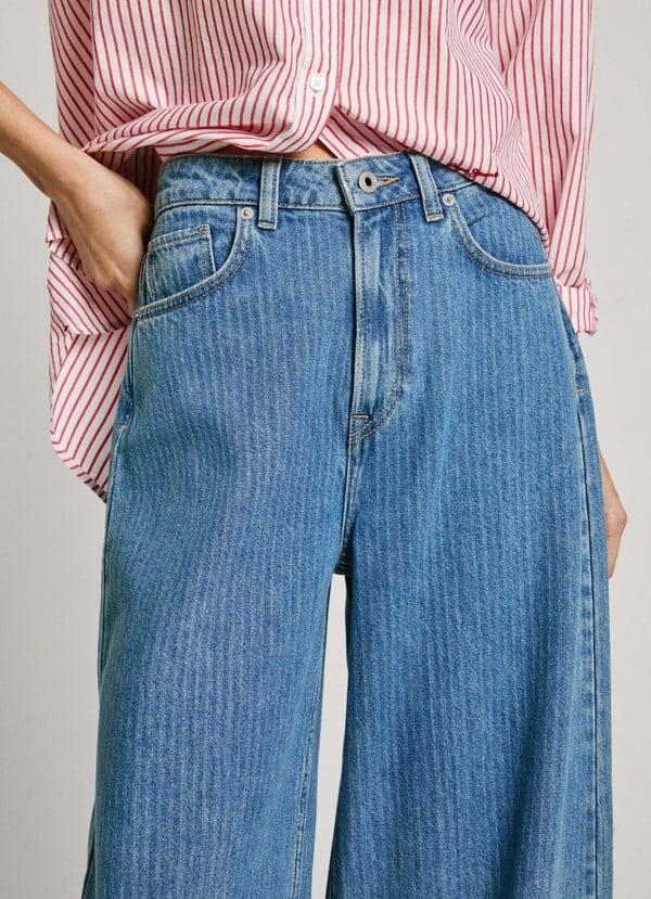 Pepe Jeans jeans fit wide y tiro alto - jaimy Rebajas de fin de temporada