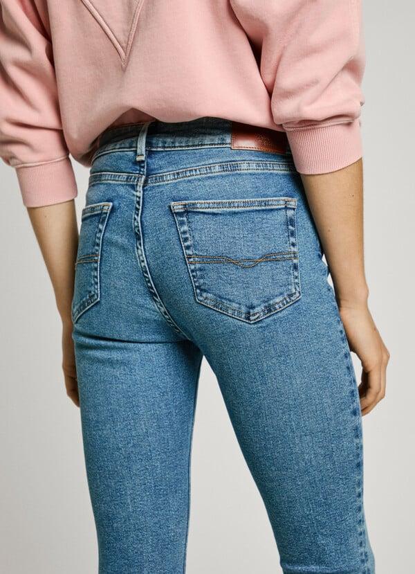 Pepe Jeans jeans fit skinny y tiro medio - regent Precio ultrabajo