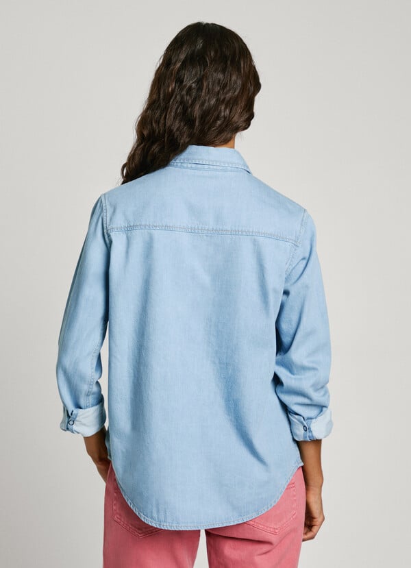 Pepe Jeans camisa denim fit regular 2025
