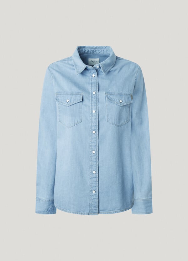 Pepe Jeans camisa denim fit regular 2025