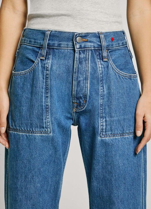 Pepe Jeans jeans fit loose y tiro bajo En línea