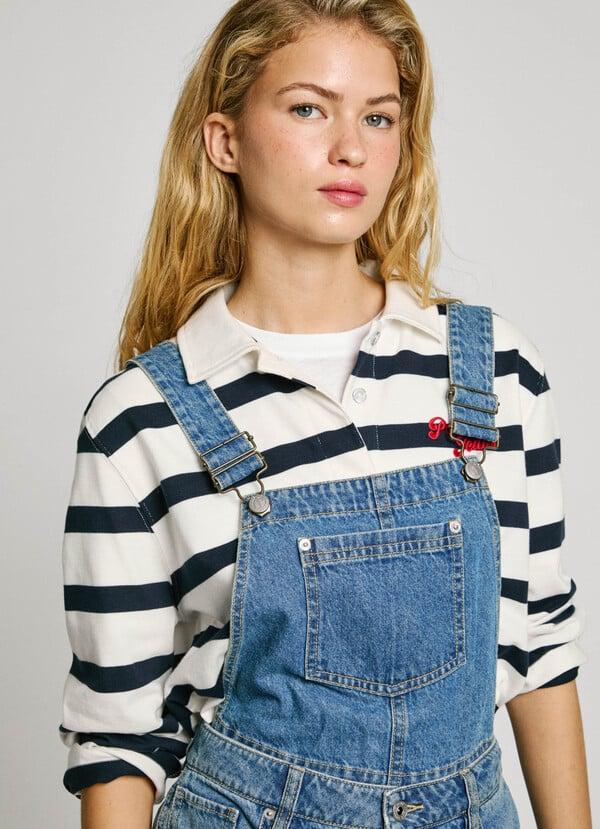 Pepe Jeans peto largo denim fit regular Outlet online