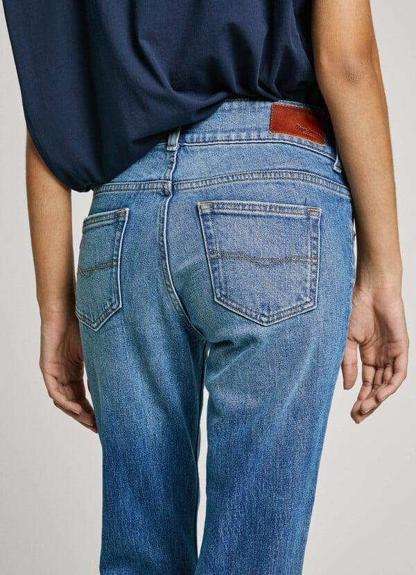 Pepe Jeans jeans fit flare y tiro medio - venus En oferta