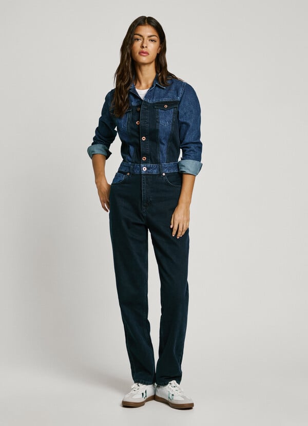 Pepe Jeans mono largo denim bicolor Tienda