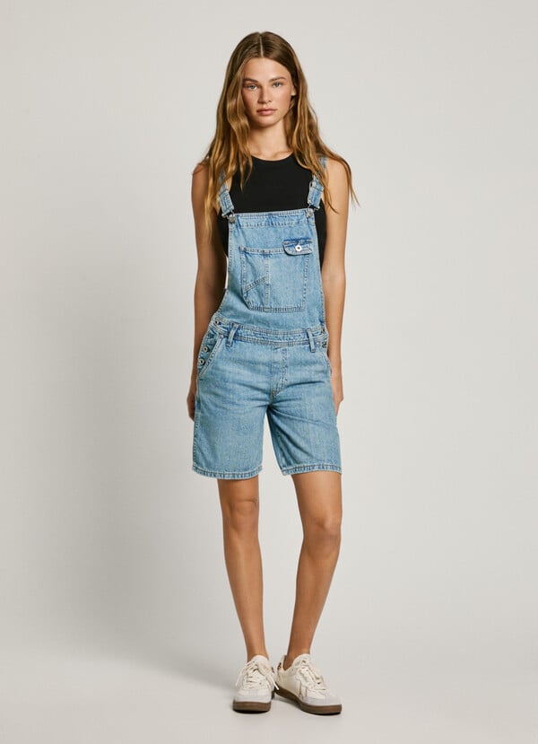 Pepe Jeans peto corto denim fit regular Oferta especial