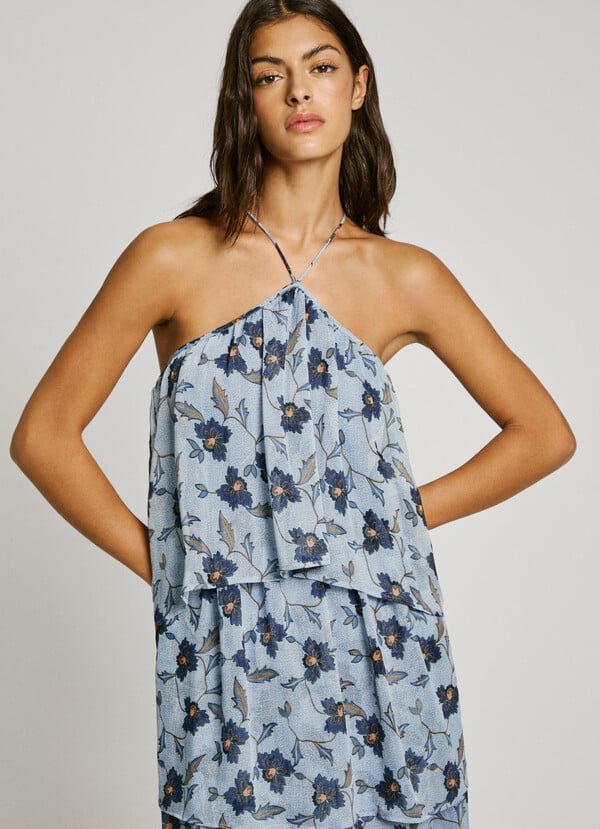 Pepe Jeans vestido largo estampado floral Envío gratis