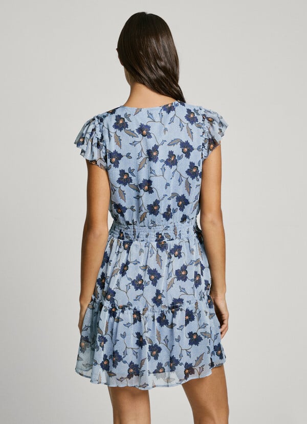 Pepe Jeans vestido corto estampado floral Precio de fábrica