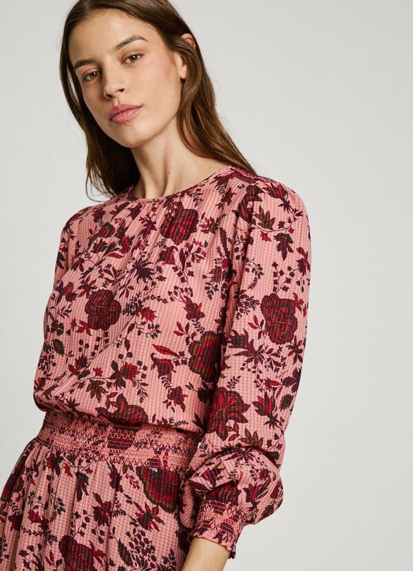 Pepe Jeans vestido corto estampado floral Oferta especial de fábrica