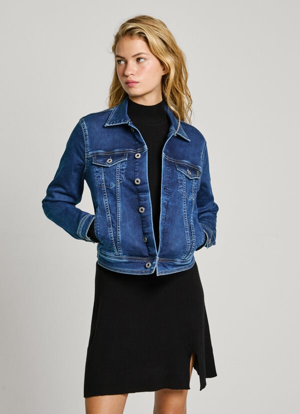 Pepe Jeans cazadora denim fit regular Superdescuento
