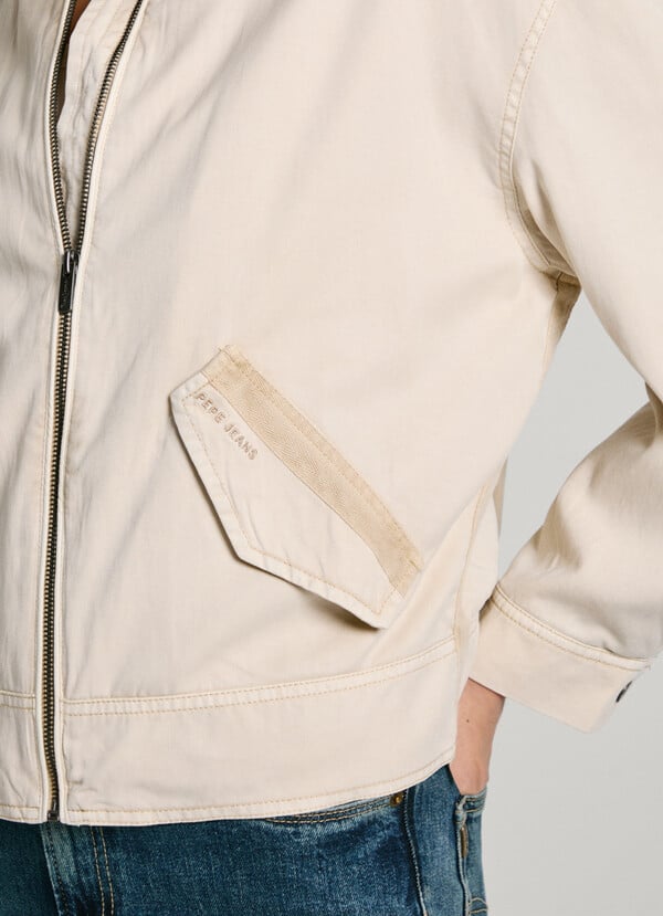 Pepe Jeans chaqueta bomber de sarga Tienda de fábrica