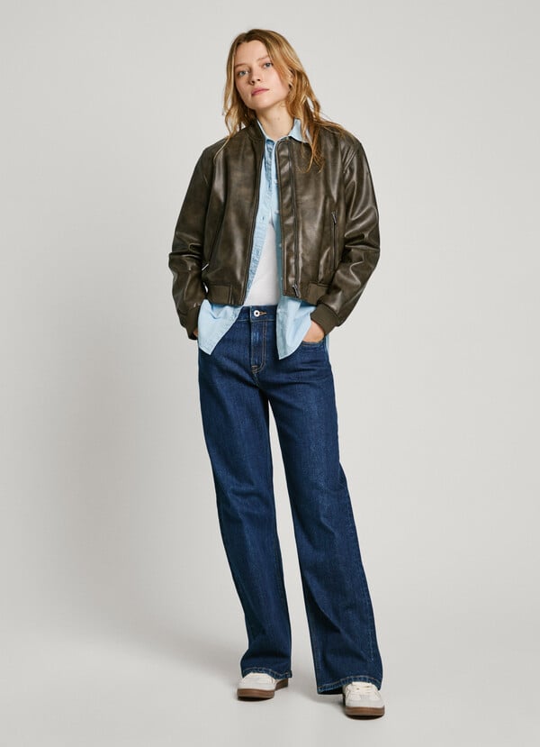 Pepe Jeans cazadora efecto piel impermeable Precios de Black Friday