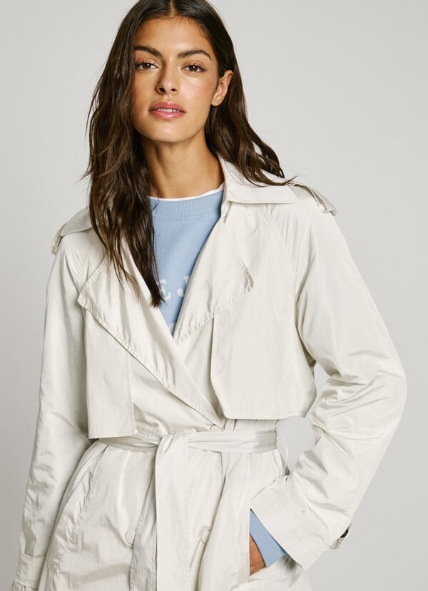 Pepe Jeans gabardina resistente al agua Libre de impuestos