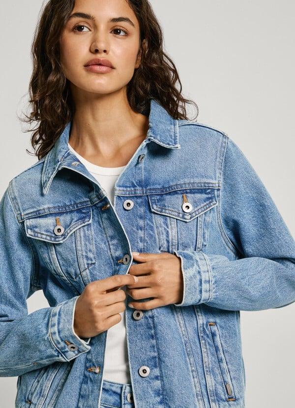 Pepe Jeans cazadora denim fit regular Última moda
