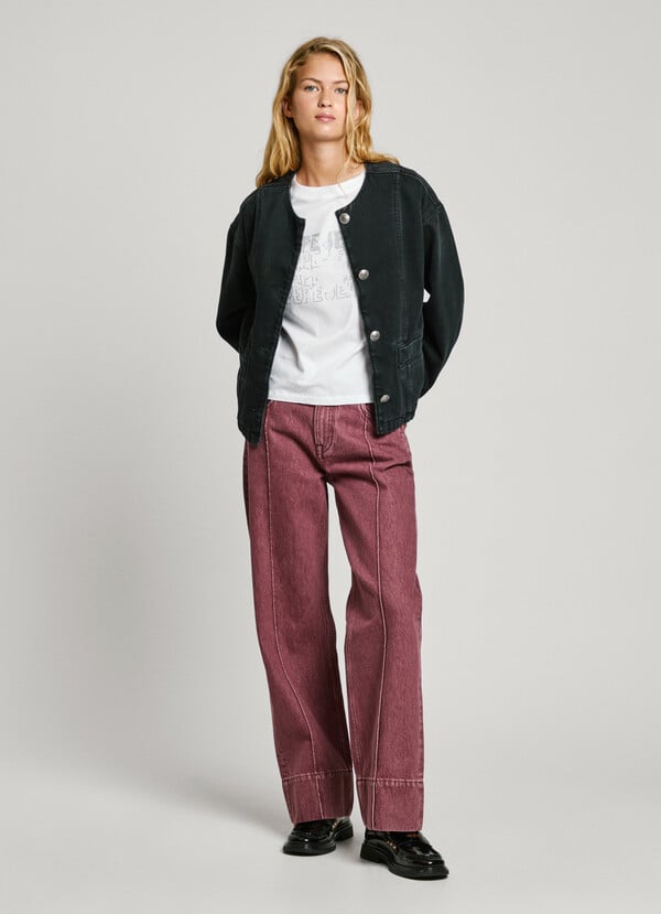 Pepe Jeans cazadora denim fit boxy Ofertas especiales