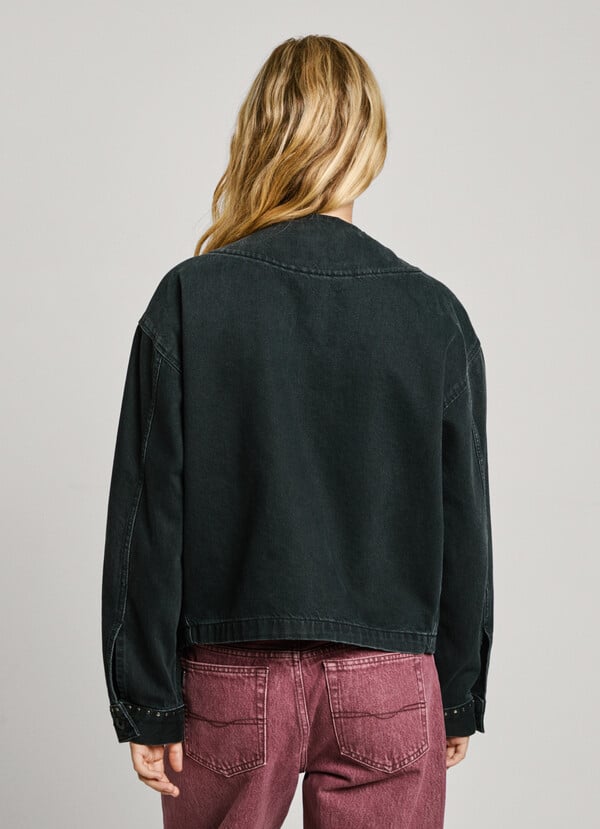 Pepe Jeans cazadora denim fit boxy Ofertas especiales
