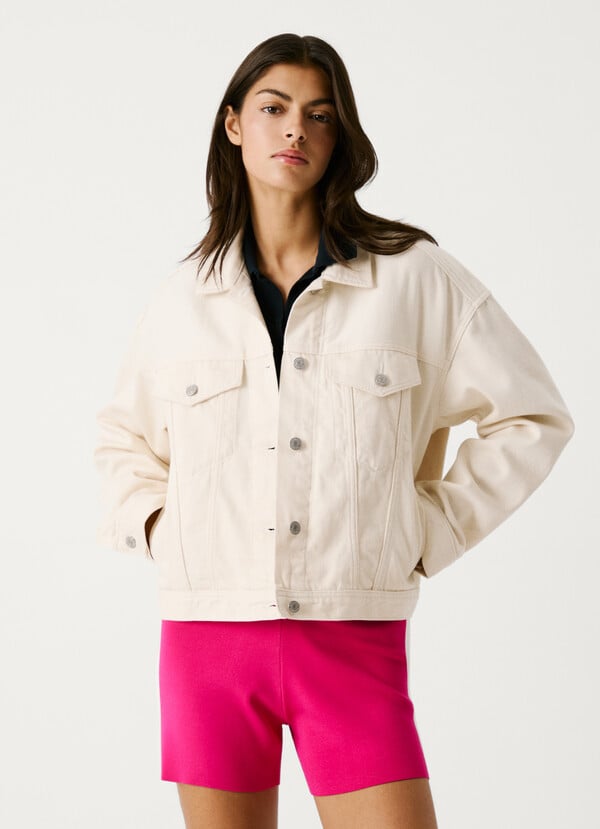 Pepe Jeans cazadora denim fit relaxed En línea