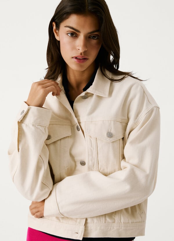 Pepe Jeans cazadora denim fit relaxed En línea
