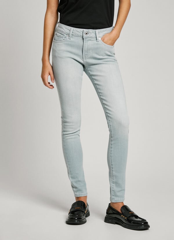 Pepe Jeans jeans fit skinny y tiro bajo - soho Envío gratis
