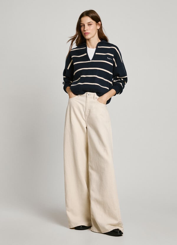 Pepe Jeans jeans fit wide y tiro alto - jaimy