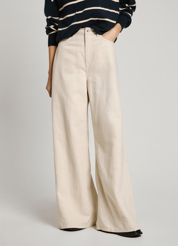 Pepe Jeans jeans fit wide y tiro alto - jaimy Oferta especial