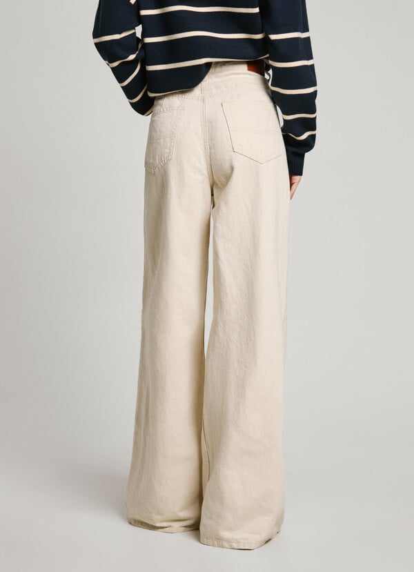 Pepe Jeans jeans fit wide y tiro alto - jaimy Oferta especial