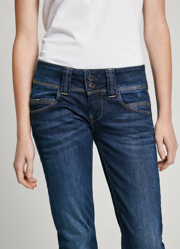 Pepe Jeans jeans fit slim y tiro bajo - venus Envío gratis