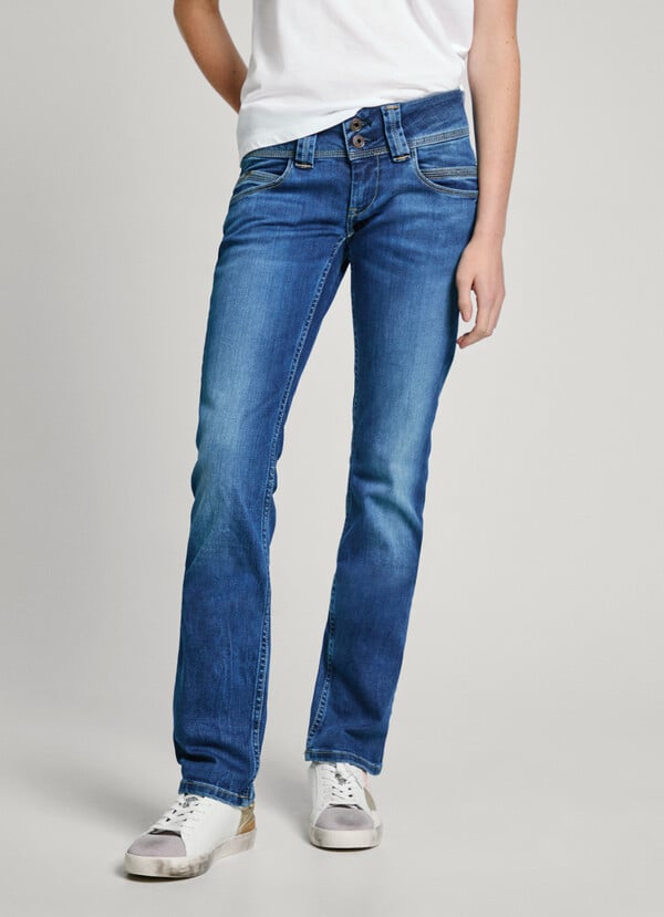 Pepe Jeans jeans fit slim y tiro bajo - venus COMPRAR AHORA