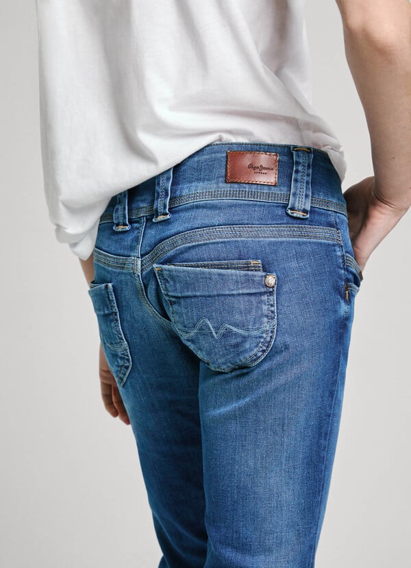 Pepe Jeans jeans fit slim y tiro bajo - venus COMPRAR AHORA