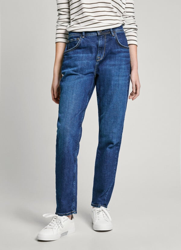 Pepe Jeans jeans fit relaxed y tiro alto - violet Solo hoy