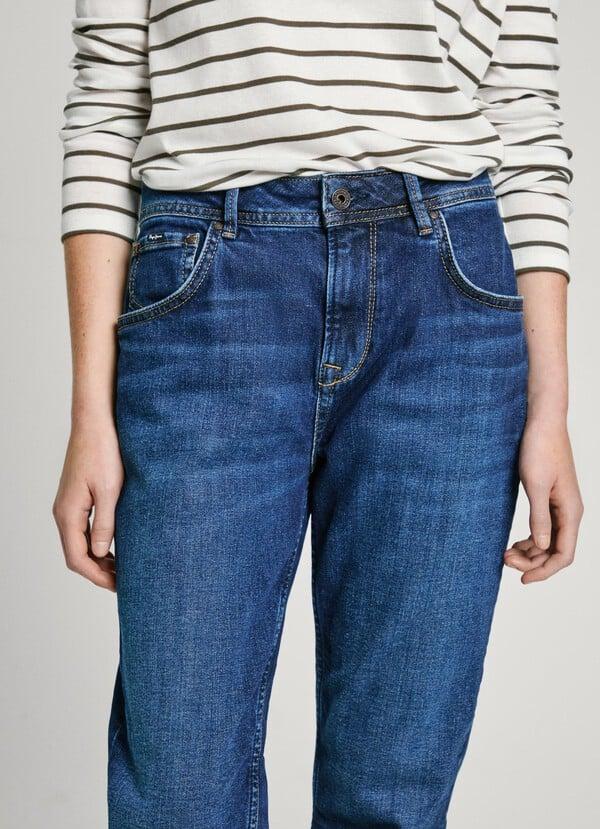 Pepe Jeans jeans fit relaxed y tiro alto - violet Solo hoy
