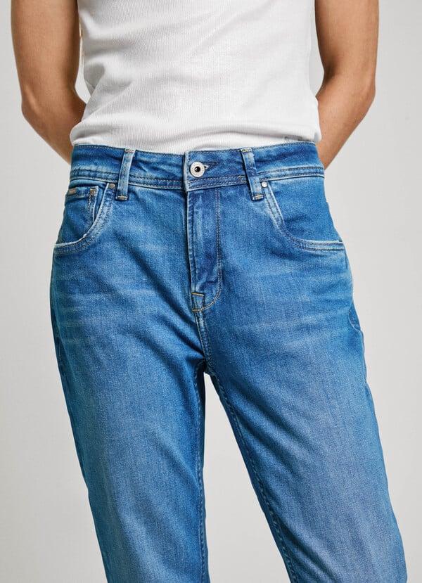 Pepe Jeans jeans fit relaxed y tiro alto - violet Promoción trimestral