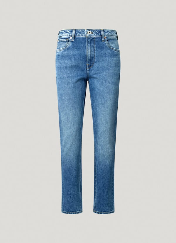 Pepe Jeans jeans fit taper y tiro alto - violet Precios de Black Friday