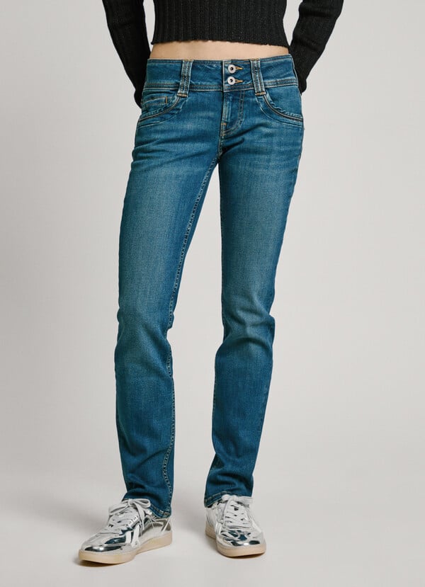 Pepe Jeans jeans fit slim y tiro medio - gen Ofertas de temporada