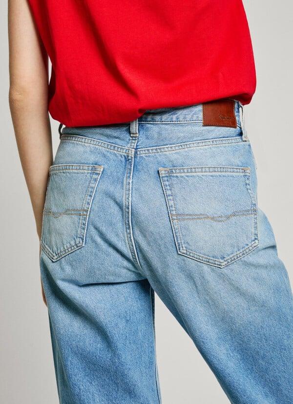 Pepe Jeans jeans fit recto y tiro alto - robyn Precio ultrabajo