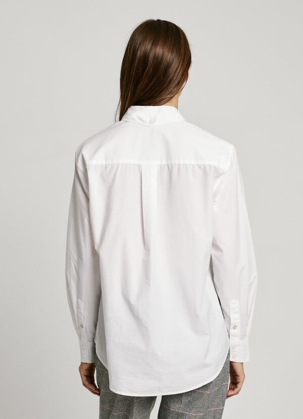 Pepe Jeans camisa popelín fit regular Promoción por tiempo limitado