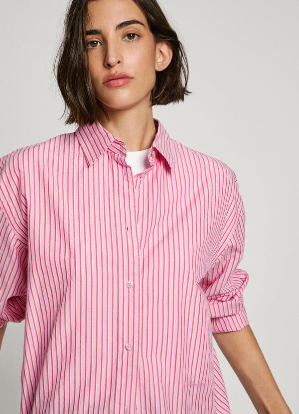 Pepe Jeans camisa rayas fit loose Tienda de fábrica