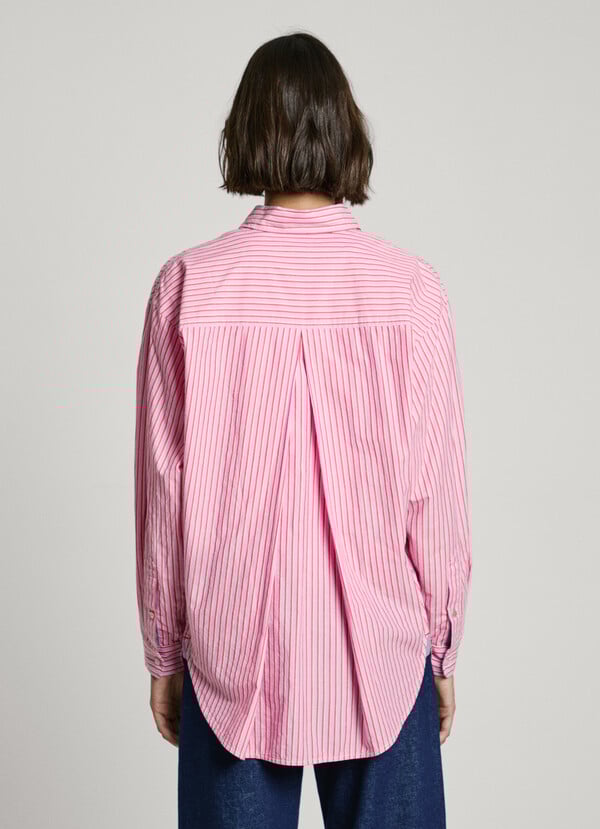 Pepe Jeans camisa rayas fit loose Tienda de fábrica