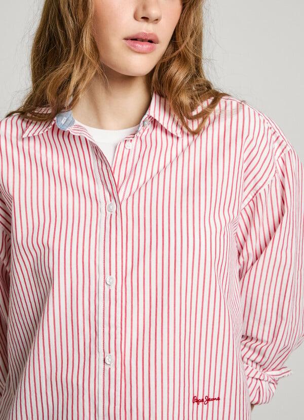 Pepe Jeans camisa rayas fit relaxed Descuento por venta flash