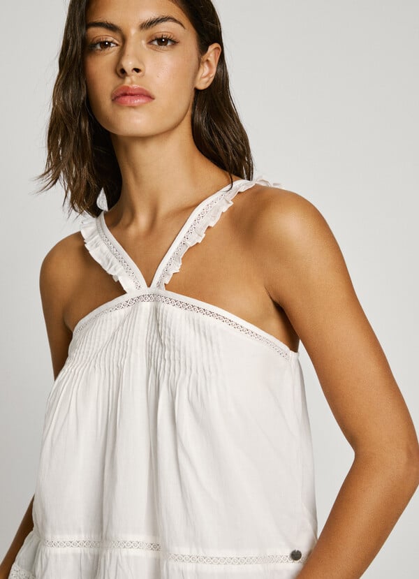 Pepe Jeans top tirantes voile Ofertas especiales