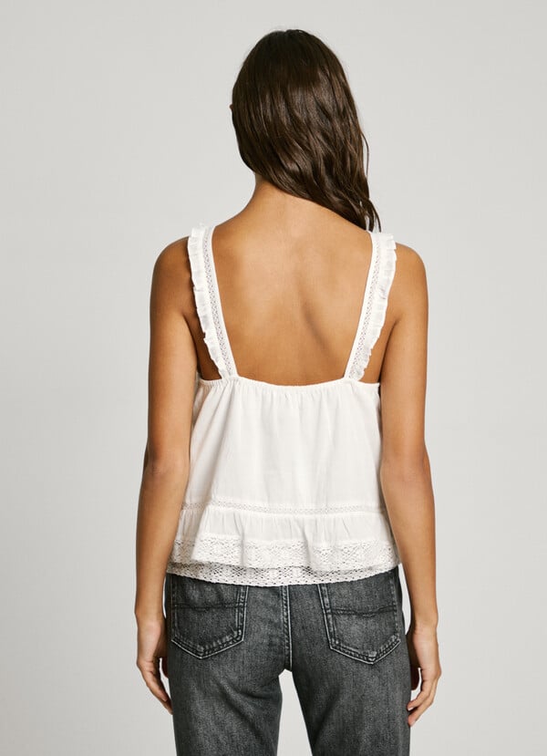 Pepe Jeans top tirantes voile Ofertas especiales