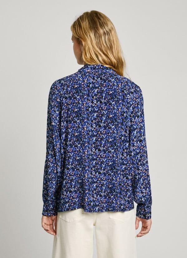 Pepe Jeans blusa fluida estampado floral Rebajas de fin de temporada