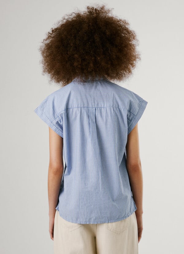 Pepe Jeans camisa rayas manga corta En línea